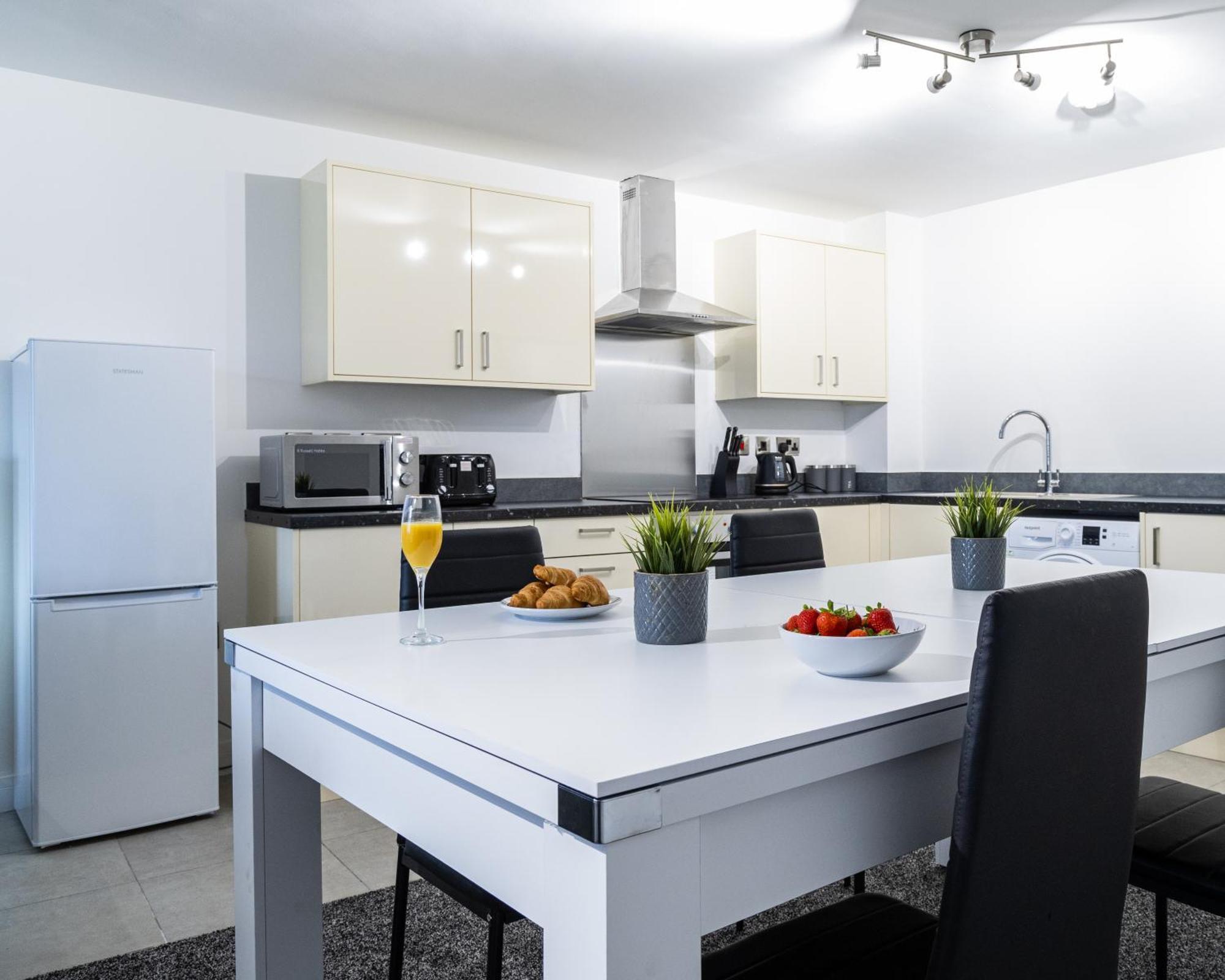 Spacious Ground Floor Apt Near Old Trafford Stadium Manchester Buitenkant foto